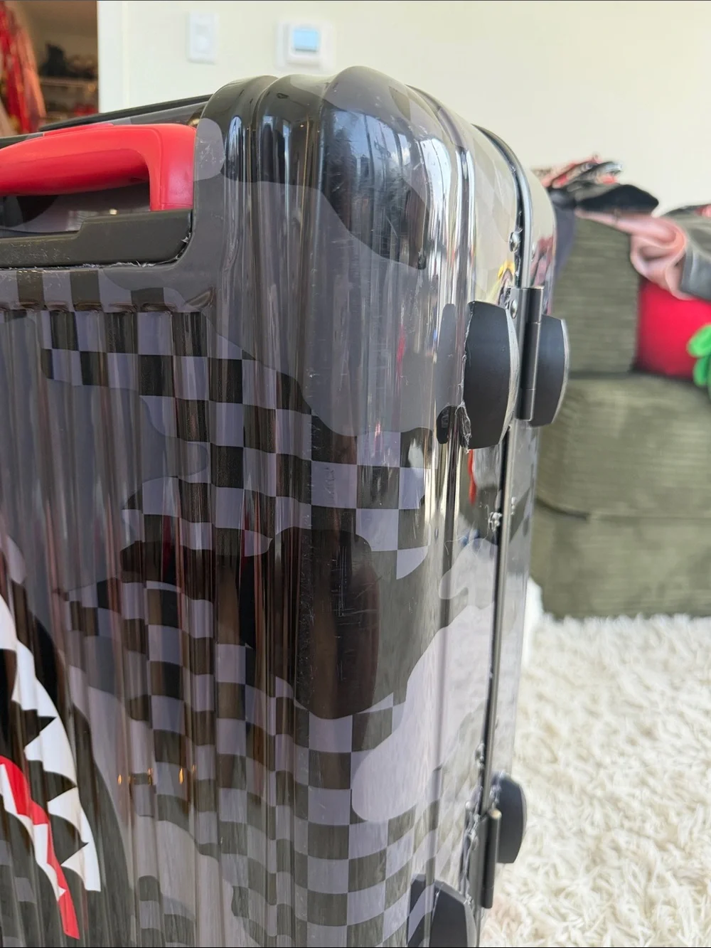 Sprayground 3AM Sharknautics 22” Carry-On Luggage SOLDOUT FOREVER